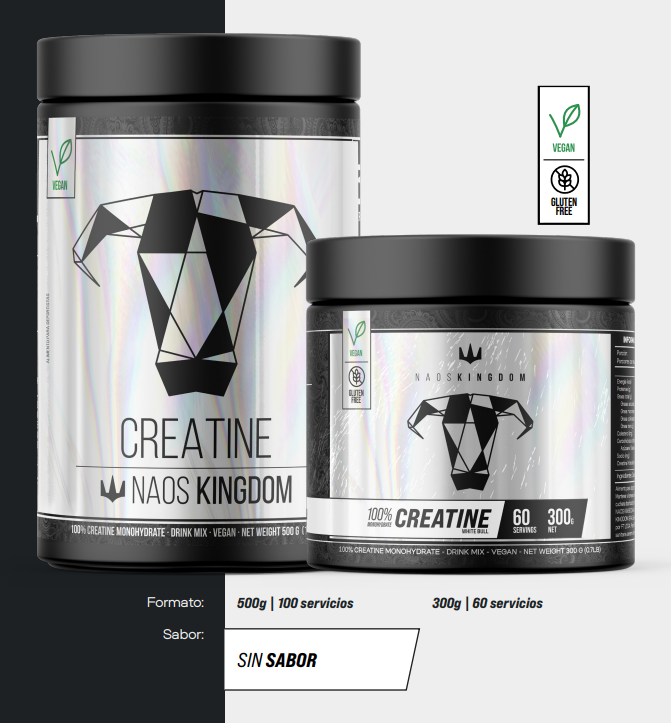 WHITE BULL 100% Creatine Monohydrate 300 g