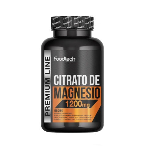 Foodtech Citrato de Magnesio 1200 mg 180 caps
